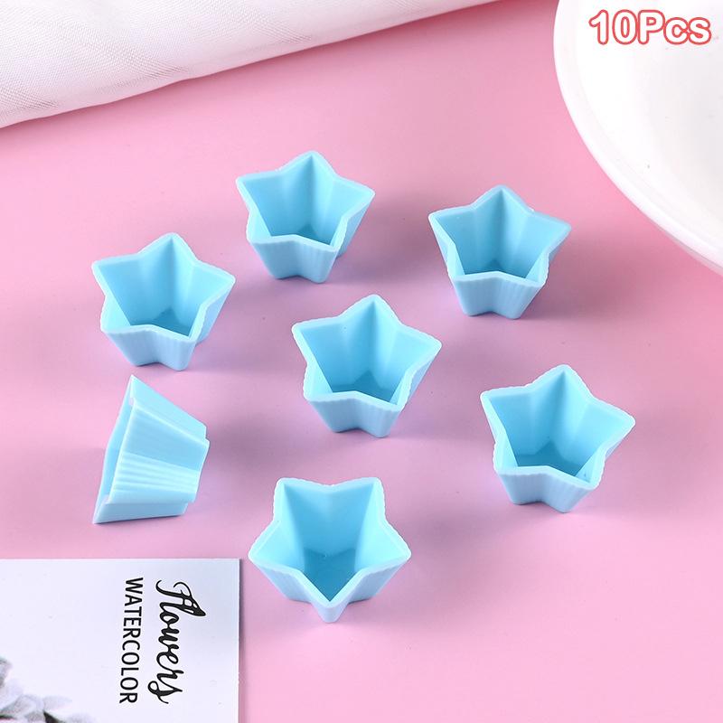 

10 шт. 1/12 Кукольный домик Мини Модель кекса в форме пятиконечной звезды Кукла Дом Симуляция Кухня Сцена для выпечки Декор Игрушка Игрушка для ролевых игр синий