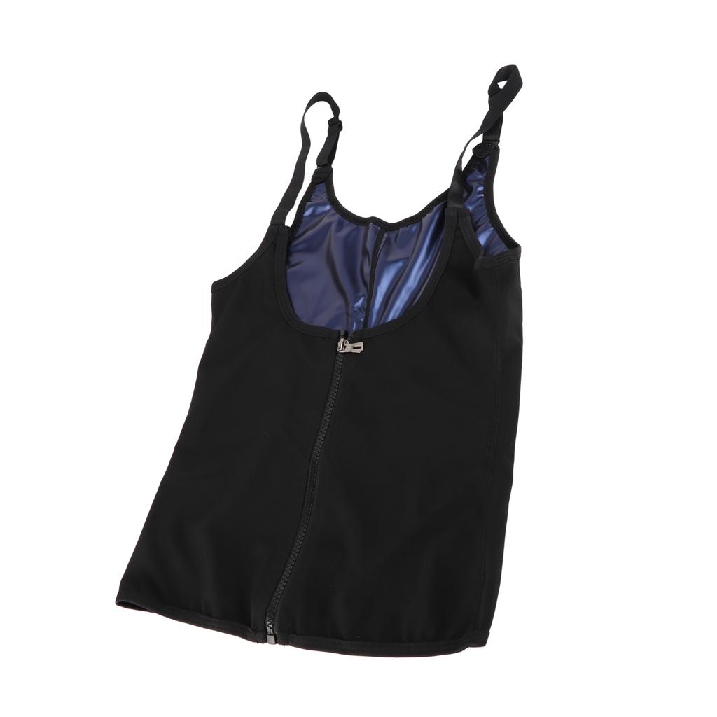 Women Fitness Sweat Vest Sports Breathable Elastic Fat Burning Shapewear Body Shaper