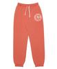 ASTRAL PROJECTION Sporty Emblem Comfortable Training Sweat Jogger Pants_Coral