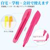 of Highlighter large capacity for and the 6-Pack 6-Color Pens Water-based, quick-drying, bleed-resistant, marking, underlining, coloring,