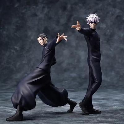 Anime Jujutsu Kaisen Gojo Satoru Geto Suguru Noodle Stopper Action Figure PVC Model Toy Birthday Gift