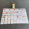 Non-Toxic Children'S Early Physical Cognition English Word Education Card Animal Fruits Flashcards Montessori Baby Kids Early Educational