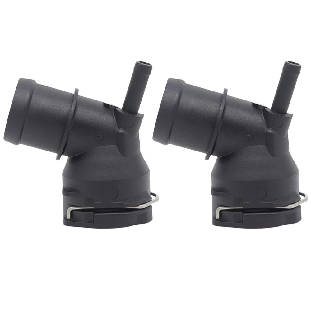 Car Engine Radiator Coupling Coolant Hose Flange Pipe Connector Engine Compartment 3C0122291 For VW Golf Plus 5M 2005 2006- 2013