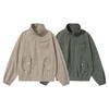 Unisex Vintage American Harrington Jacket - Couple's Casual Workwear Coat (Style: JK9386)