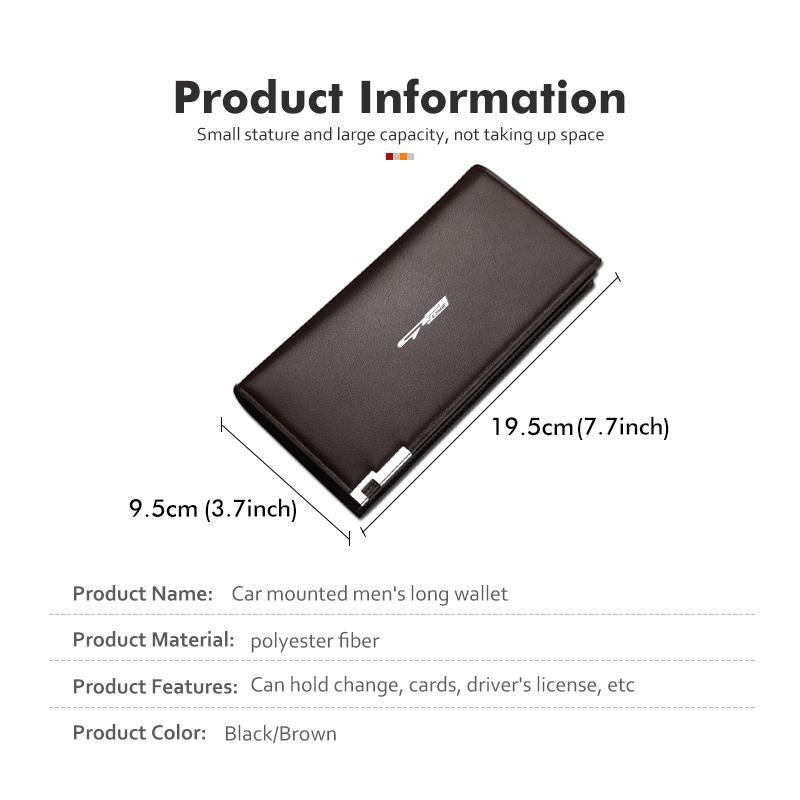 Car Logo Men Coin Purse Wallet Credit ID Card Bag Leather Coin Purse For KIA gt gtline Xline ceed Forte RIO STINGER Seltos K3 K4 kcwx20