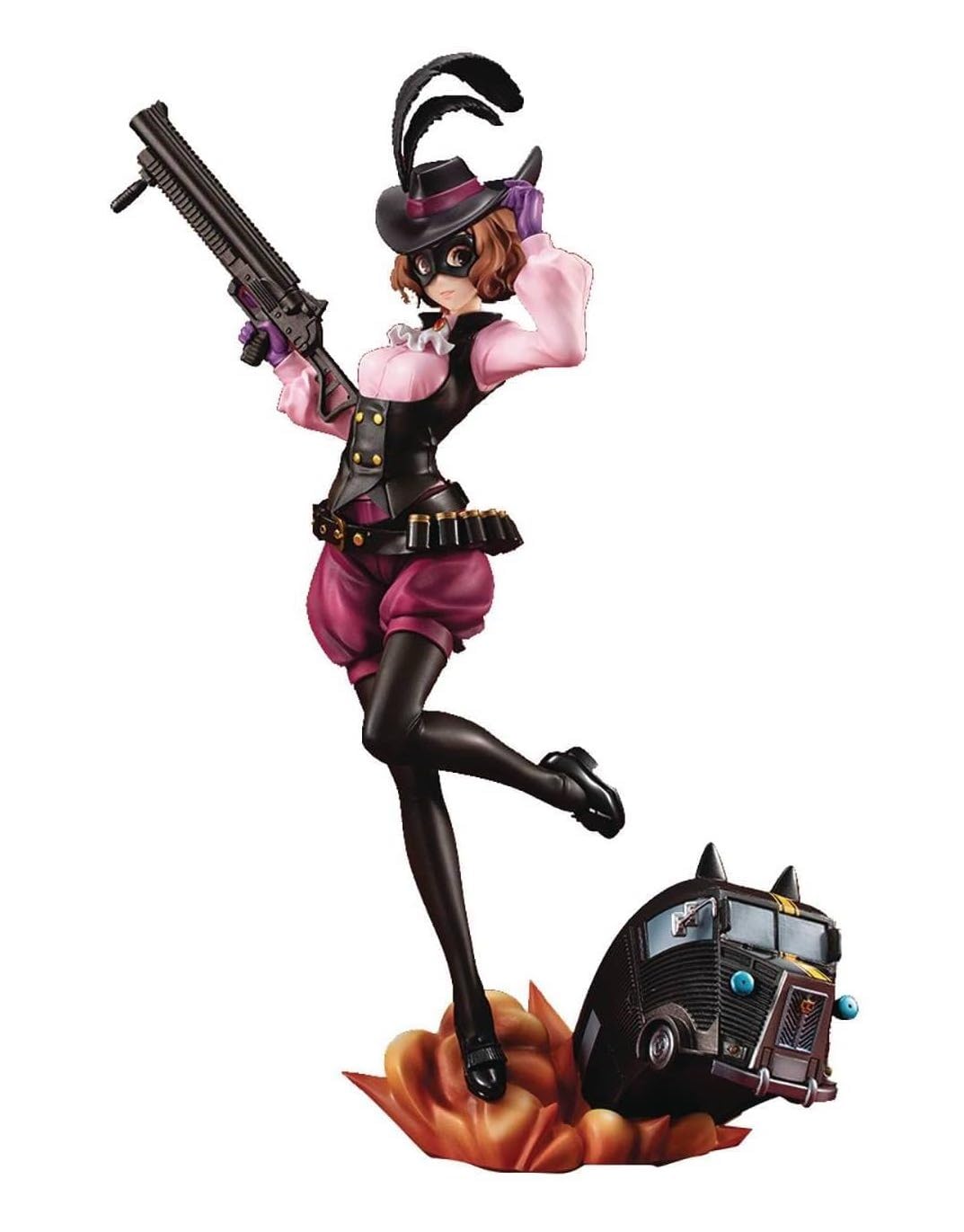 

Megahouse Persona 5 Lucrea Royal Noir Morgana Car PVC Statue - - - & чёрный