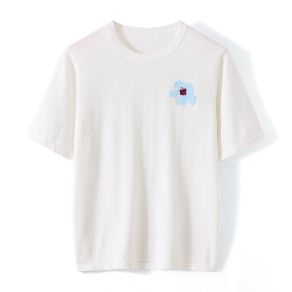 

Women T-shirts Summer Tops Solid Short Sleeve Loose O-neck Korean Casual Ladies Shirts Harajuku Korean Woman Tshirts XL