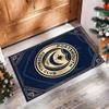 Tappeto Morbido Area Rug con Motivo Calcio Portsmouth FC Antiscivolo Tappeto per Pavimento Interno Tappetino Decorazione Sportiva per Camera da Letto
