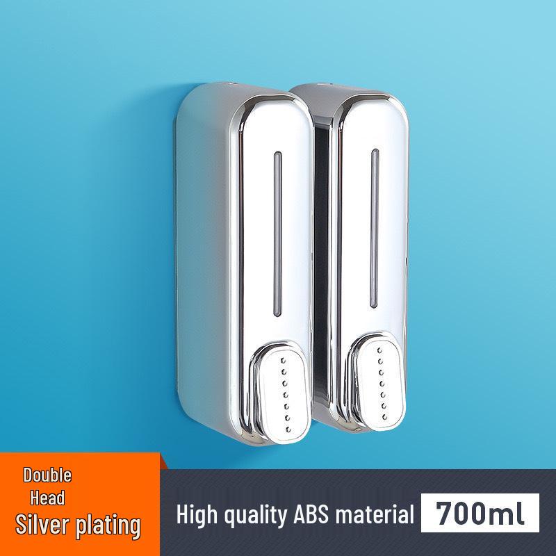 Wall-Mounted Manual Soap Dispenser for Shampoo and Shower Gel In Hotel Guest Bathrooms