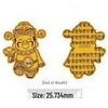 Shuibei 999 Pure Gold Princess Phone Sticker & Magnet Set - Prosperity, Peace, and Joy Design