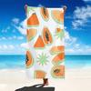 Aquarell Wassermelone Erdbeere Druck Strandtuch Frische Sommerfrucht Blatt Schnelltrocknend Sandresistent Handtuch Reise Pool Urlaub