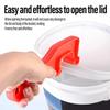 1pcPaint Bucket Lid Opening Tool Manual Effort-Saving Household Lid Opener Paint Bucket Honey Bucket Lid Opening Wrench Plastic