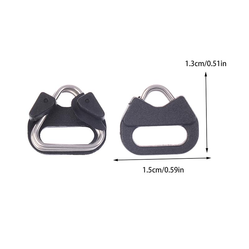 2Sets Belt Hook Camera Shoulder Strap Triangle Split Ring Strap Replacement Camera Buckle Accessories For Camera Strap