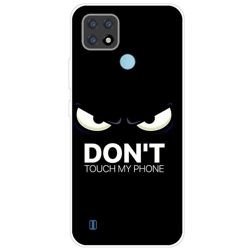 Realme C21 Hülle 6.5'' Klar Silikon Fudnas Weiche TPU Hülle Für Realmi C21 2021 Hülle C 21 Handyhüllen Rückseite RealmeC21 Bumper