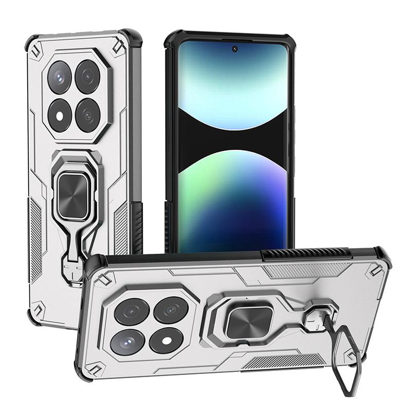 Applicable To Xiaomi Redmi note15Pro Wukong Mobile Phone Case Redmi Note14 Ring Bracket Anti-drop Protective Case