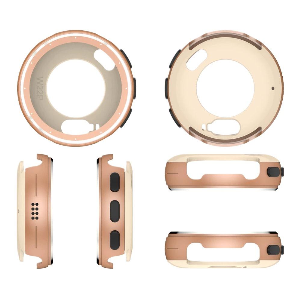 

For Garmin Venu 3S 41mm Smartwatch Metal Case Bezel Case Solid Color Replacement Hard Case