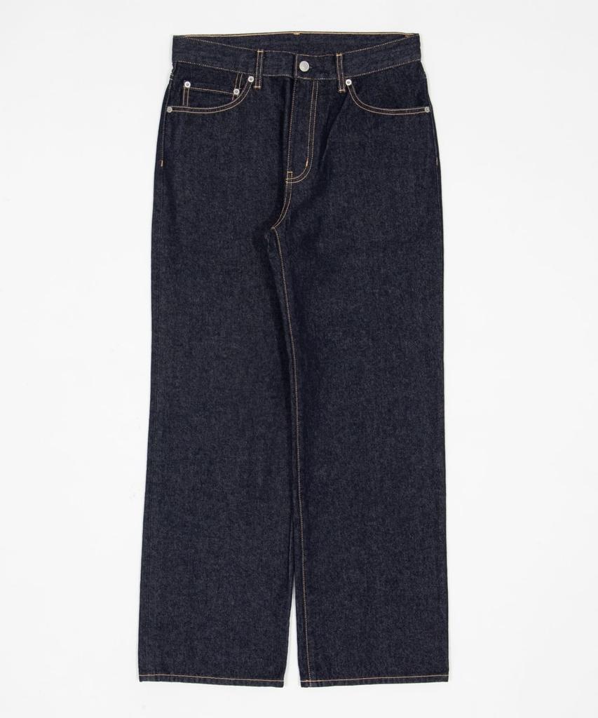 WEGO Straight Denim Size Denim Indigo Men's Pants, Small,