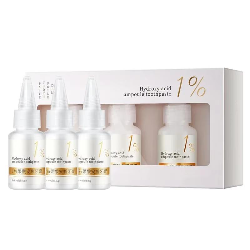 Teeth Whitening Toothpaste Fruit Acid Remove Plaque Stains Calculus Fresh Breath Cleaning Oral Hygiene Dental Bleach Care Tools