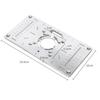 High Precision Woodworking Plate Trimming Machine Universal Durable Engaving Table Flip Board Used for Carpenters Work