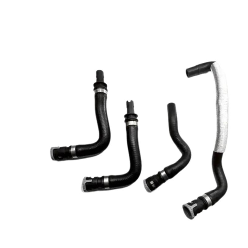 

Durable-4Pcs/Set Heater Water Pipe Inlet Hose, Outlet Hose For Volvo S40 V50 C70 2004-2010 30636951 30636952 30636954 30636987