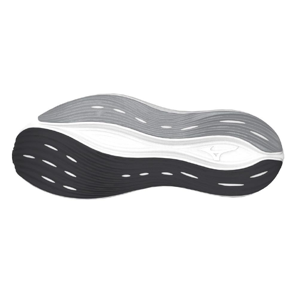 Mizuno Running Shoes NEO ZEN Jogging Marathon Training Sports Lightweight Resilient Thick Sole White x Black cm 2E 24.0