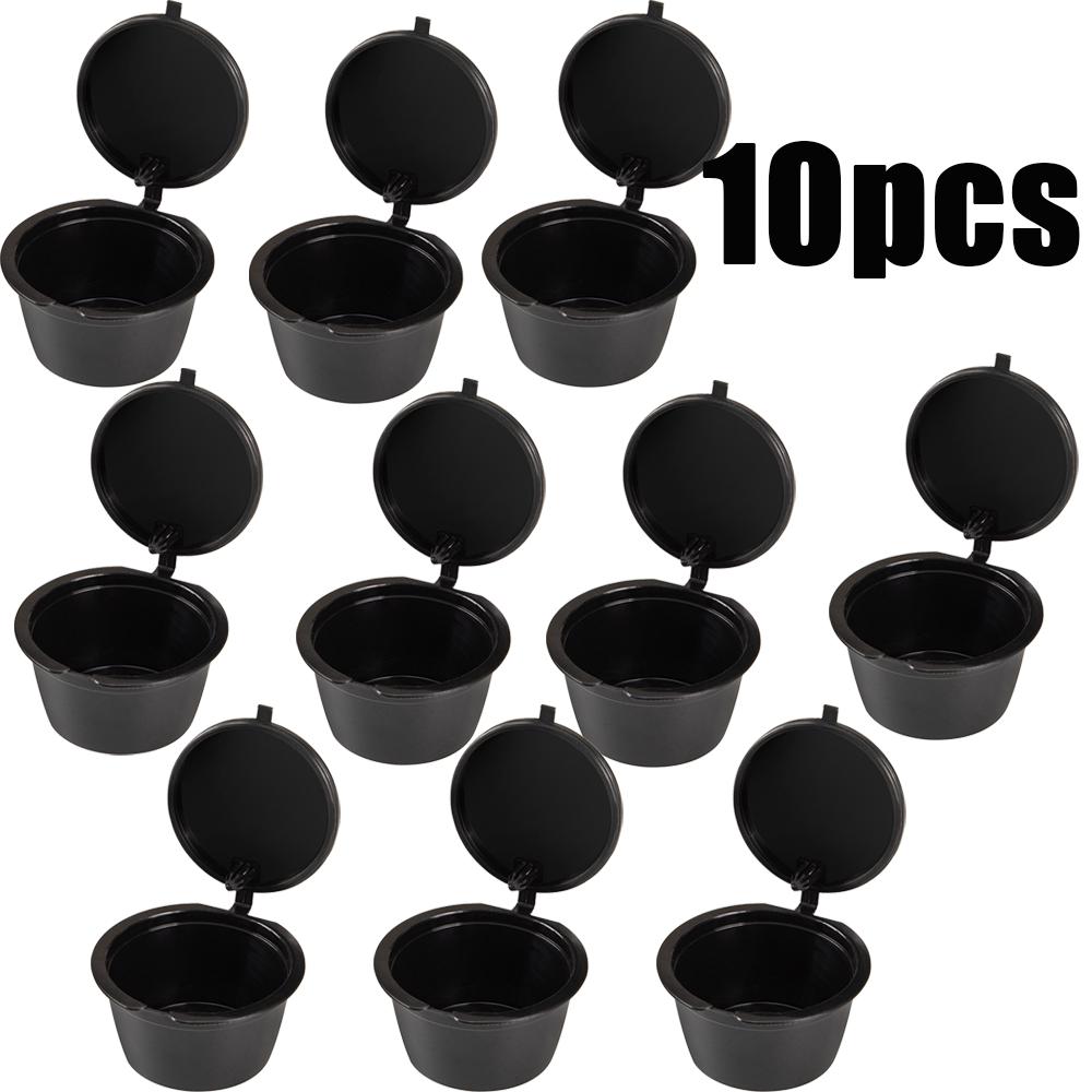 1/3/5/10pcs Reusable Coffee Capsules Filter Cup Dispenser for Nescafe Dolce Gusto Refillable Coffee Capsules Pod Compatible Kit