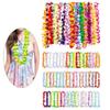 Hawaiian Leis Set for Men Women Artificial Flower Garland Necklace for