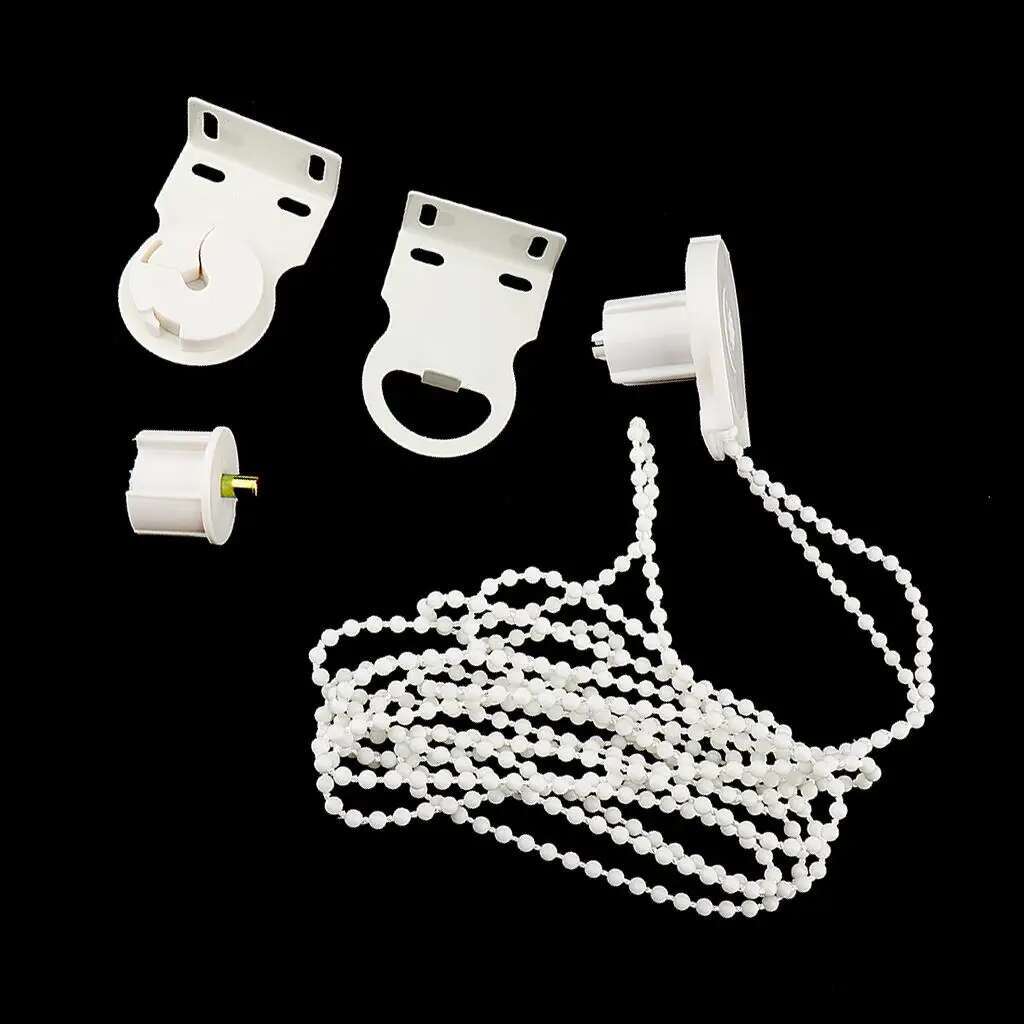 1 Set Kunststoff-Jalousie-Kupplungsbügel Kettenset Reparaturkit Rolladen Zubehör Für 28 mm / 38 mm Rohr Gardinen Zubehör