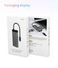 6 In 1 Usb 3.0 Hub Fast Charge HD-MI USB3.0*3 Usb C Hubs RJ45 1000M SD TF Usb C Hub Ethernet