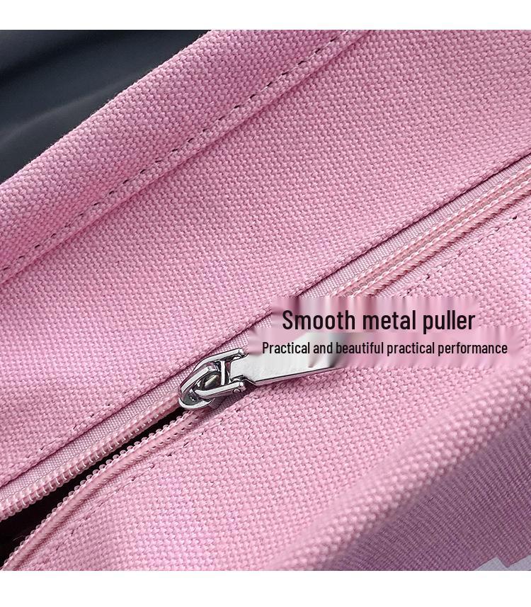 Damska torba płócienna typu tote o dużej pojemności