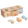 Wooden Permanence Object Target Box Science Educational Toys Matching Blocks Preschool Training Teaching Aids for Kids