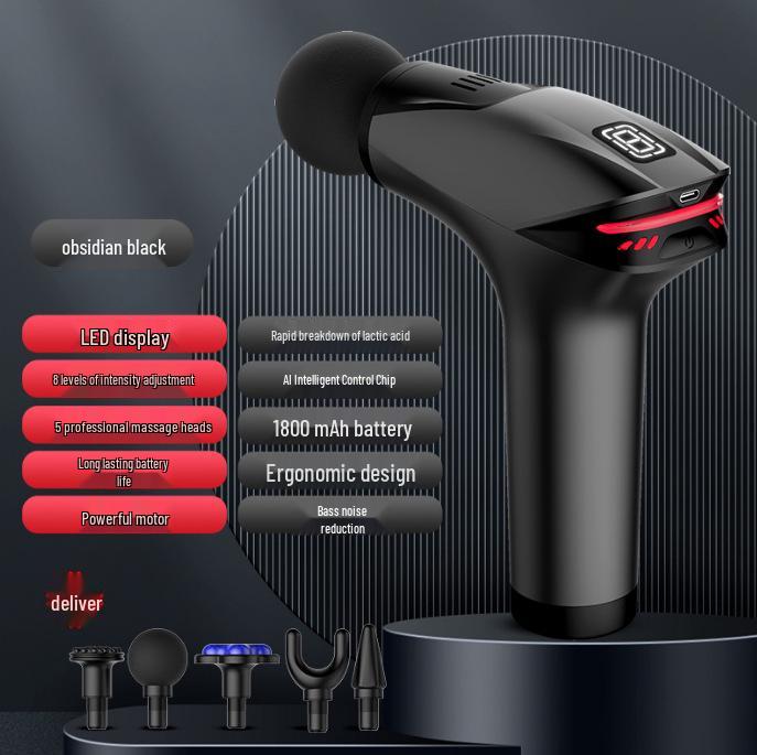 Mini Electric Fascia Gun Muscle Massager for Cervical Spine and Muscle Relaxation