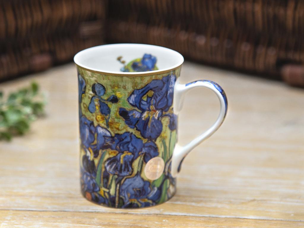 Kubek Porcelanowy Classic New Van Gogh Irysy Kubek Do Herbaty Kawy