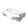 Cooling Memory Foam Neck Pillow with Ice Silk Cover for Multi-Position Sleep
