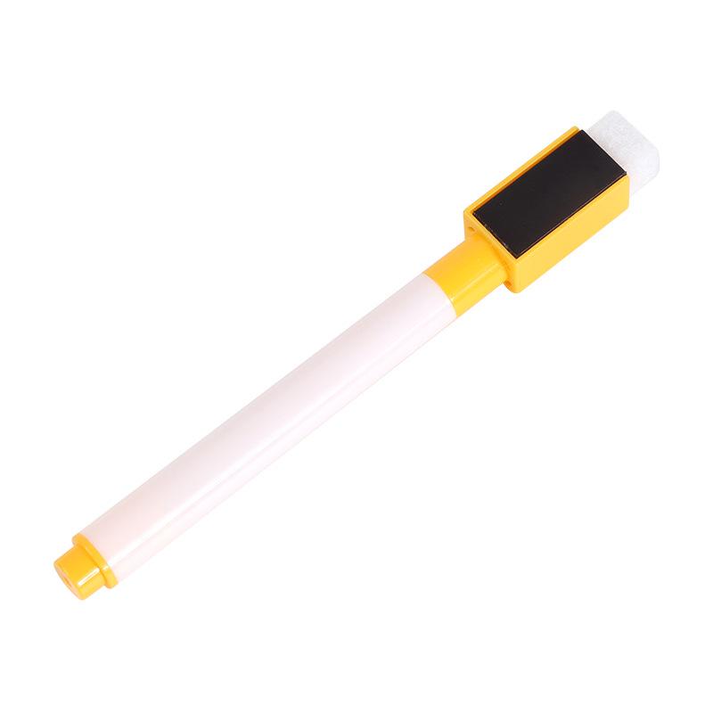 Magnetic Erasable Whiteboard Markers for Kids - 8 Water-Based Colors with Brush and Magnetic Tape