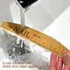 2/3/4 Pcs Washable Sponge Nail Files with Scale, Double Sided 80/80, 100/180, 180/240 Models for Nail Shaping and Polishing