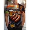 [Pilsen Auswahl] Modisches lässiges atmungsaktives Kurzarm-T-Shirt für Herren