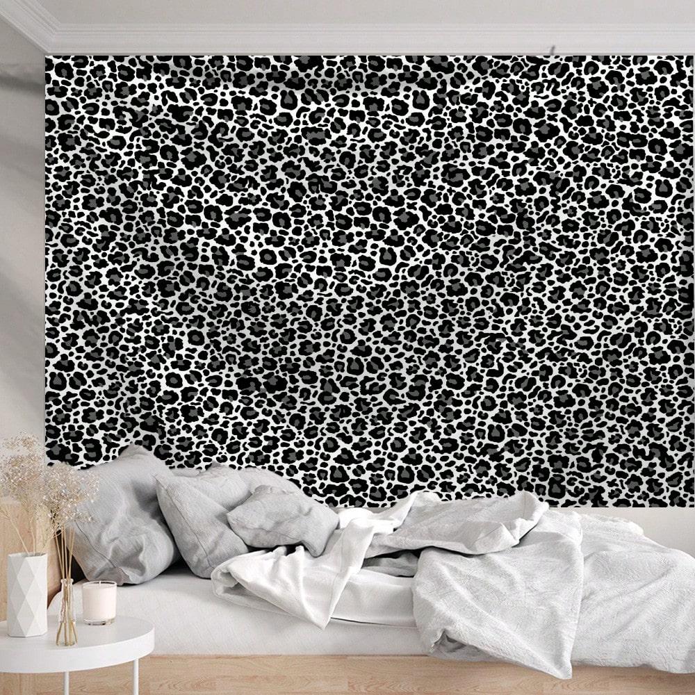 1pc Wild Leopard Print Polyester Tapestry 2D Print Wall Hanging for Bedroom Living Room Home Decor Trendy Gift for Room Wall Dec