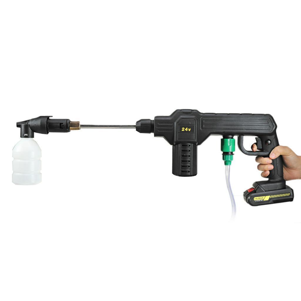 38BAR 260W Wireless High Pressure Car Wash Water Gun Portable High Pressure Washer Foam Generator With Rechargeable Battery