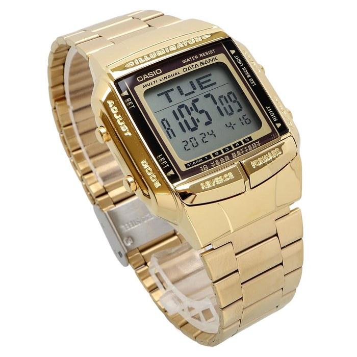 Casio Data Bank Telememo 30 DB-360G-9A Digital Watch - Gold