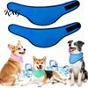 Wiederverwendbares Hundekühlzubehör, Bandana, Atmungsaktive Selbstkühlende Nackenbandage, Outdoor Sommer Haustierhalsbandkühler, Hitzschlag-Präventions-Bandana