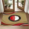 Feyenoord Design Crystal Velvet Rug Soft Decorative Mat for Bedroom Entrance