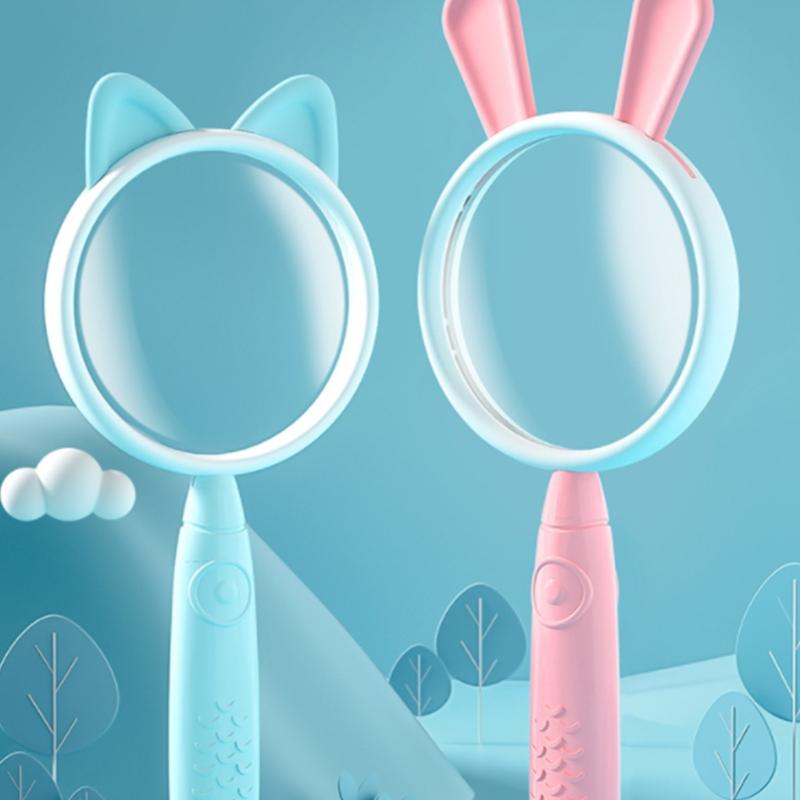 Kunststoff Handlupe Hochwertige Optische Linse Vergrößerungsglas Lesen Kunststofflupe Kinder Kinder