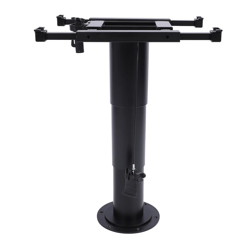 RV Table Pedestal Stand Base Remote Control Pneumatic Lifting 355mm To 730mm Adjustable Table