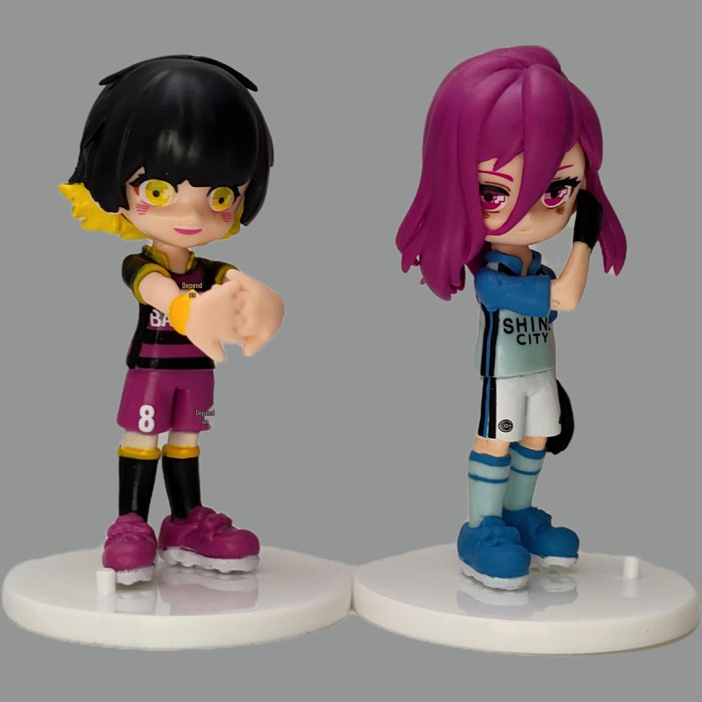 Blue Lock Q Version Nendoroid Blind Box Featuring Bachira, Chigiri, and Nagi Figures