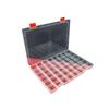 48-Grid Thickened Transparent Storage Box for DIY Stickers & Fishing Gear