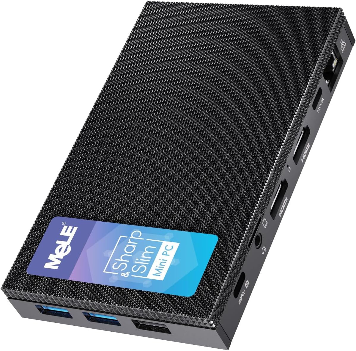 

HiMeLE Mini PC Quieter 4C 12th Generation Fanless 16GB 512GB Windows 11 Full Function 4K Triple Display Desktop - N150, PC, Memory, Storage, Pro,