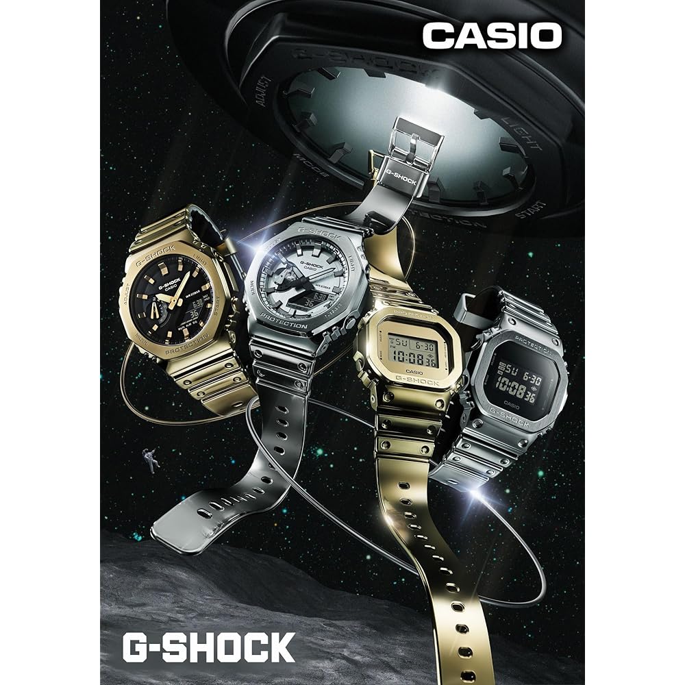 Casio G-Shock Fine Metallic Series GM-2100YM-8AJF Men's Silver Watch