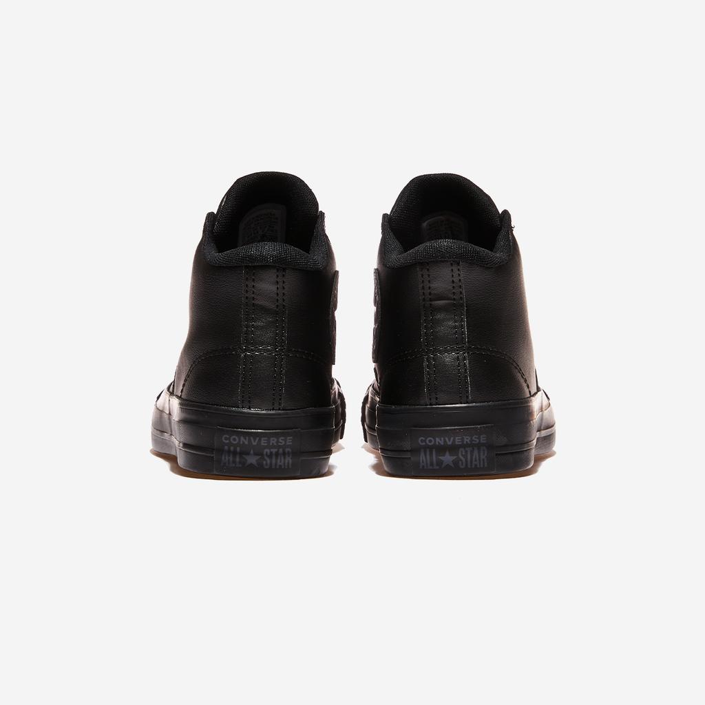 Converse Malden Street Mid Faux Leather Black [A01715C-BLACK/BLACK]