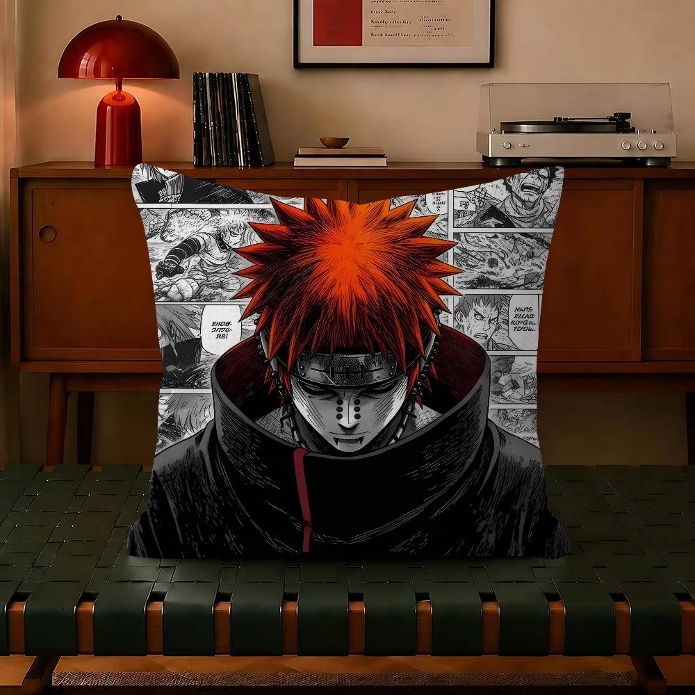 NARUTO retro Eye Pillow Gift Home Office Decoration Bedroom Sofa Car Cushion Cover case x